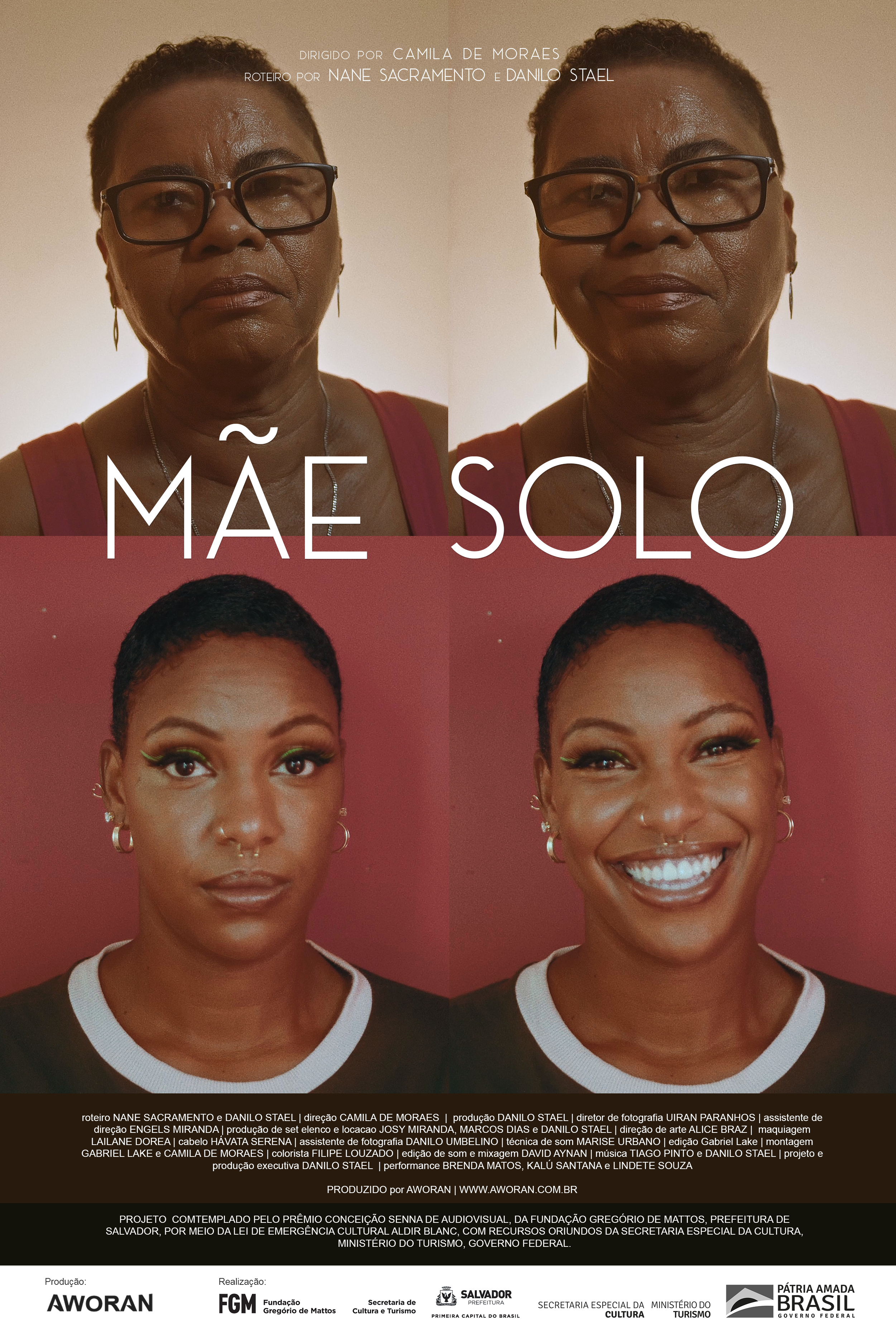 poster mae solo documentário curta